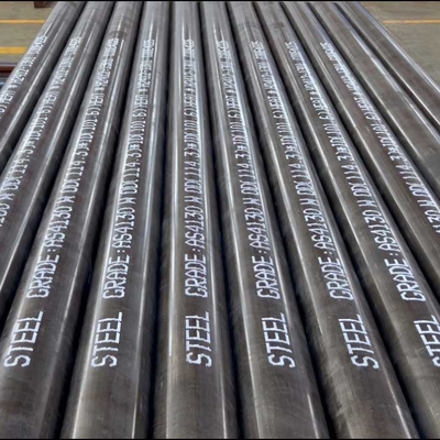 Tubo de acero aleado sin costura laminado en frío de acero 30CrMo, tubería de pozo petrolero de acero 4130 para perforación petrolera con excelente microestructura