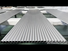 Inspección de Go Gauge del tubo de aleación de titanio sin costura