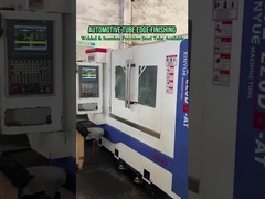 Finitura de los bordes de los tubos de los automóviles